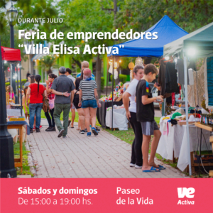 Vacaciones de invierno y Feria de Emprendedores “Villa Elisa Activa”