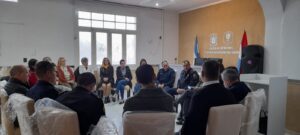 Reunión de trabajo y coordinación estratégica para abordar problemática “Violencia en los  Adolescente en Vía Pública ”.