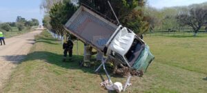 DESPISTE Y VUELCO CON LESIONES