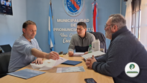 PRONUNCIAMIENTO: ENTREGA DEL APORTE A LA COOPERATIVA DE AGUA Y PLANIFICACIÓN POR LA CALLE SUÑER