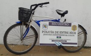 SE RECUPERÓ BICICLETA SUSTRAÍDA