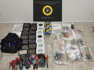 Acción policial desarticula presunto raid delictivo.