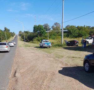 Accidente sobre Ex Ruta 26: Despiste sin lesionados.