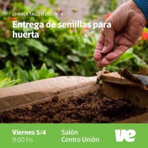 Inicia en Villa Elisa la entrega de semillas del INTA
