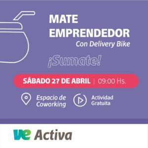 Villa Elisa: Nuevo Mate Emprendedor con la visita de Delivery Bike