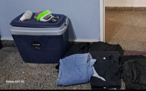 San José: Hallazgo de elementos sustraídos.