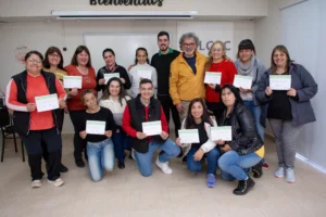 Villa Elisa: Finalizó la capacitación para la atención gerontológica