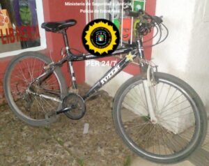 Ciudad de Colón: Se iniciaron actuaciones de oficio para establecer  real procedencia y propiedad de  una Bicicleta.