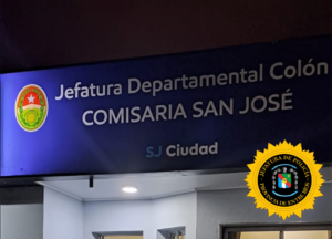Choque en San José: un joven herido y vehículos retenidos.
