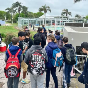 Unos 600 chicos disfrutan de la experiencia termal