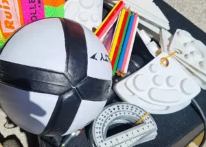 Se entregó material deportivo y educativo a las escuelas de la ciudad de Villa Elisa