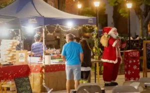 Feria Navideña en Villa Elisa