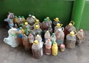 1° de Mayo realizó nueva entrega de Aceite Vegetal Usado al taller Bio-Colón