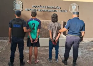 Un joven quedó detenido sindicado como supuesto autor de un ilícito en Colón.