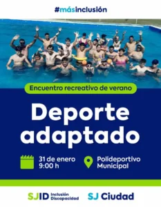 Encuentro Recreativo de Deporte Adaptado en San José