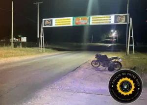 Motociclista Sufre Accidente cuando Pierde el Control de su Vehículo en la Ex Ruta 26