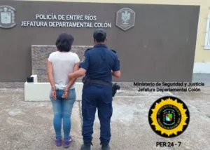 Aprehendida por Desobediencia Judicial en Colón