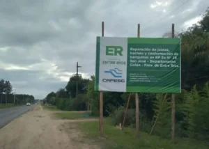 Este lunes retoman el trabajo en la ruta que une Colón y San José