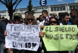 Familiares de efectivos de Gendarmería se movilizarán en reclamo de mejoras salariales