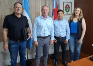 LA COMUNA DE ARROYO BARÚ REALIZÓ GESTIONES EN PARANÁ