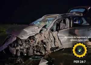 Accidente de tránsito en Ruta Nacional 135 con lesionados de carácter Leves