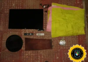INTERVENCIÓN POLICIAL POR GRESCA DERIVA EN RECUPERACIÓN DE ELEMENTOS SUSTRAÍDOS