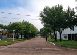 Continúan las intervenciones de poda en la ciudad de Villa Elisa
