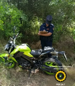 Villa Elisa: Personal Policial recuperó Motovehículo sustraído