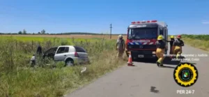 Grave siniestro vial en Ruta Provincial Nº 38: varios heridos, uno de ellos en estado crítico