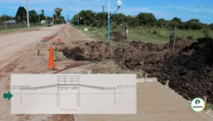 PRONUNCIAMIENTO: SE CONSTRUIRÁ UN PUENTE DE HORMIGÓN EN LA VEREDA DEL ACCESO NORTE 