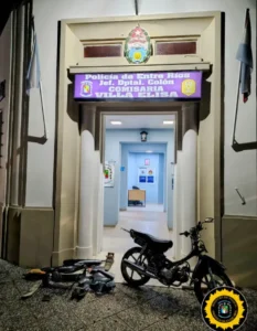 RECUPERAN MOTOCICLETA SUSTRAÍDA Y SECUESTRAN PIEZAS RELACIONADAS AL HECHO