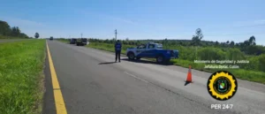 DESPISTE EN LA AUTOVÍA JOSÉ GERVASIO ARTIGAS SIN HERIDOS