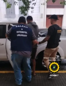 Masculino detenido en Paysandú (Uruguay) por un ilícito cometido en Colón