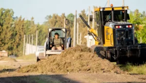 Villa Elisa: Trabajos de mejoras en calles de la ciudad