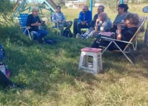 San José: Comenzó el Taller de Bioconstrucción abierto a toda la comunidad