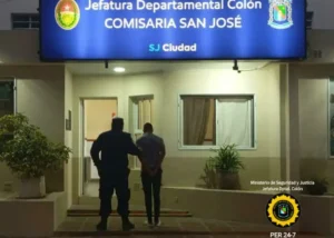 Sujeto aprehendido por Daños en Flagrancia en San José