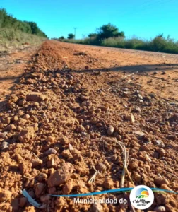 1º de Mayo: Mantenimiento de caminos vecinales