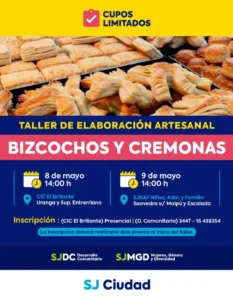 San José: Elaboración artesanal de Bizcochos y Cremonas