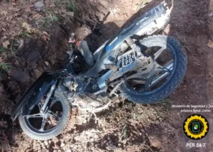 Colón : Motociclista resultó con Lesiones Graves tras caerse de su Motovehículo