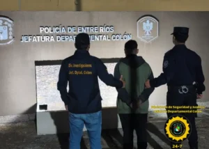 San José: Personal Policial interceptó un masculino con Pedido Judicial