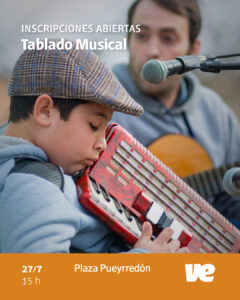 Villa Elisa: El talento joven se presenta en Plaza Pueyrredón: llega una nueva edición del “Tablado Musical”