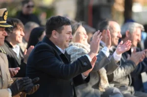 San José conmemoró su 168° aniversario con un emotivo acto oficial y desfile institucional