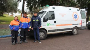 Nueva ambulancia provisoria para garantizar el servicio de emergencias en Pronunciamiento