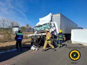 Fatal accidente de tránsito en la Autovía Gervasio Artigas