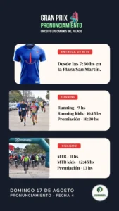 Gran Prix – Circuito “Caminos del Palacio” en Pronunciamiento