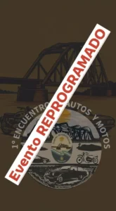 Comuna de Arroyo Barú: Suspensión del 1° Encuentro de Autos Clásicos y Motos