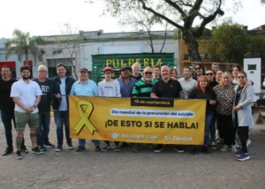 San José realizó una Jornada de Prevención del Suicidio en Plaza Urquiza