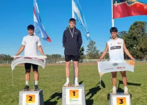 Atletas elisenses participaron del Campeonato Provincial U20 en Concordia