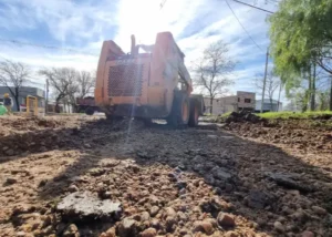 Villa Elisa: Se avanza con los trabajos de repaso de calles