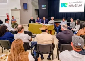 Villa Elisa fue sede de una nueva reunión del Comité de Cuenca